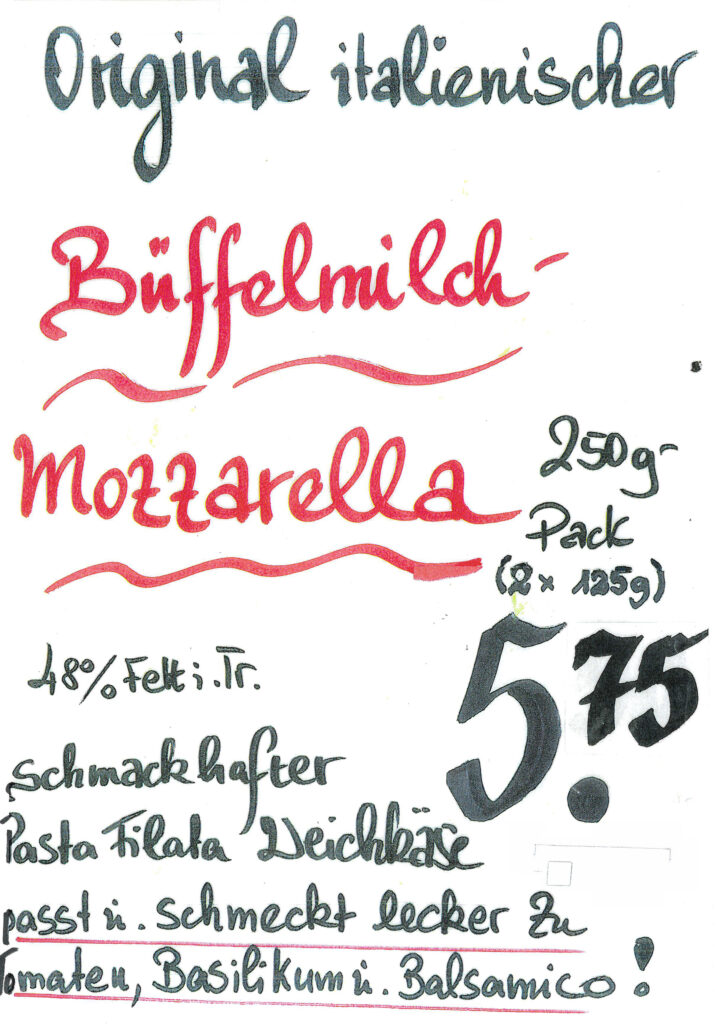 Angebot Büffelmozzarella 2.x 125g